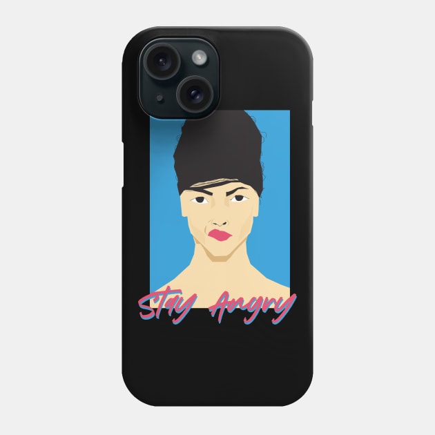 Stay Angry, Stay Vigilant, Don't give up the fight Phone Case by PincGeneral