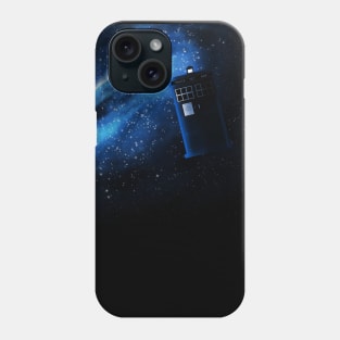 Blue TARDIS Phone Case