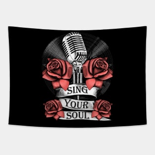 Microphone, Rose, Music, Singing, Vinyl, Soul Tapestry