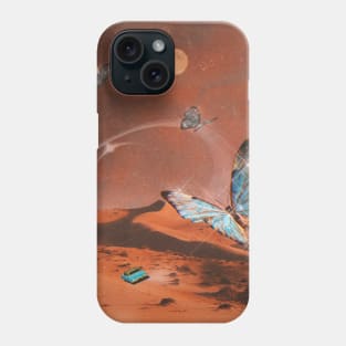 Butterfly world poster Phone Case