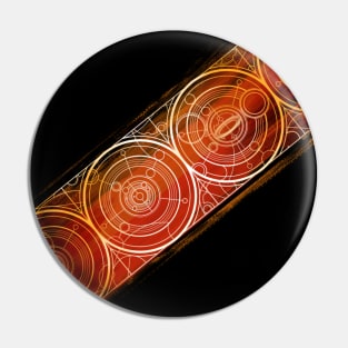 Gallifreyan Streak Pin