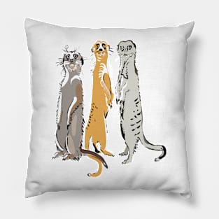 Mongooses Pillow