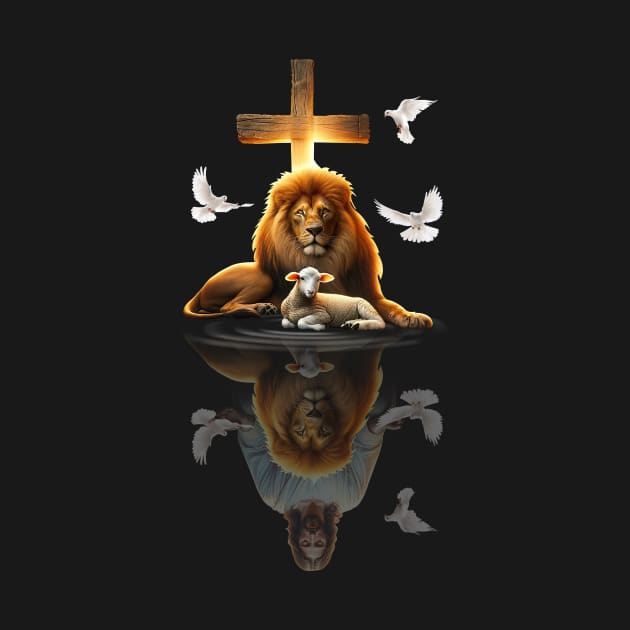 Jesus Lion and Lamb by Che Tam CHIPS