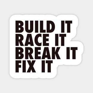 Race Car Owners Magnet