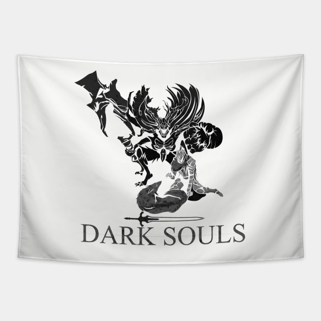 Dark Souls - The End of Artorias Tapestry by UnheardVariable