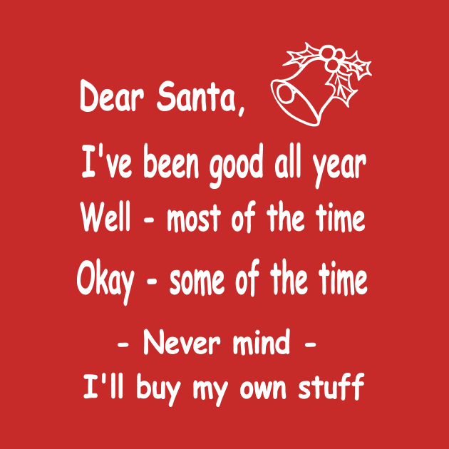 funny Christmas dear Santa letter Funny Christmas Mug TeePublic