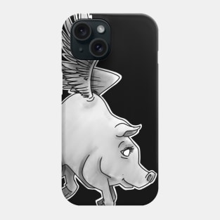 when pigs fly Phone Case