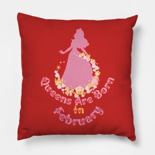 Queens Birthday in February Vintage  Essential Birthday Gift T-Shirt Pillow