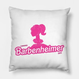 Barbie x Oppenheimer 2023 - BARBENHEIMER Pillow