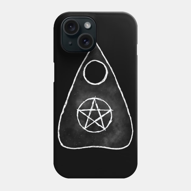 Galaxy pentacle planchette art Phone Case by TheRainbowPossum