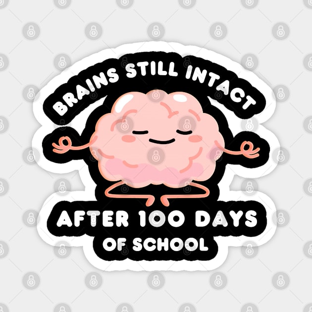 100 days of School Magnet by TaansCreation 