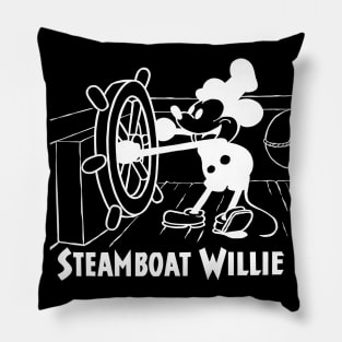 Steamboat Willie Nostalgia Pillow