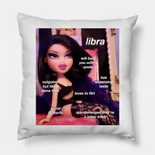 Libra bratz Pillow