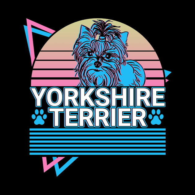 Yorkshire Terrier Retro by Alex21