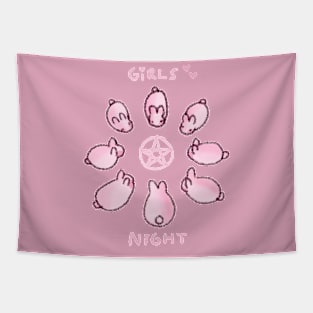 Girls Night Gothic Tapestry