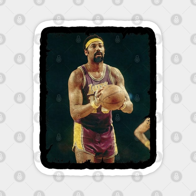 Wilt Chamberlain, The G.O.A.T Magnet by Wendyshopart