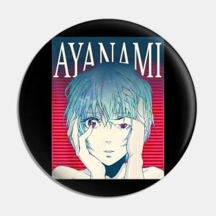 Retro Ayanami Pin