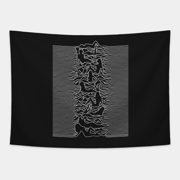 HOT DIVISION Tapestry by ALFBOCREATIVE