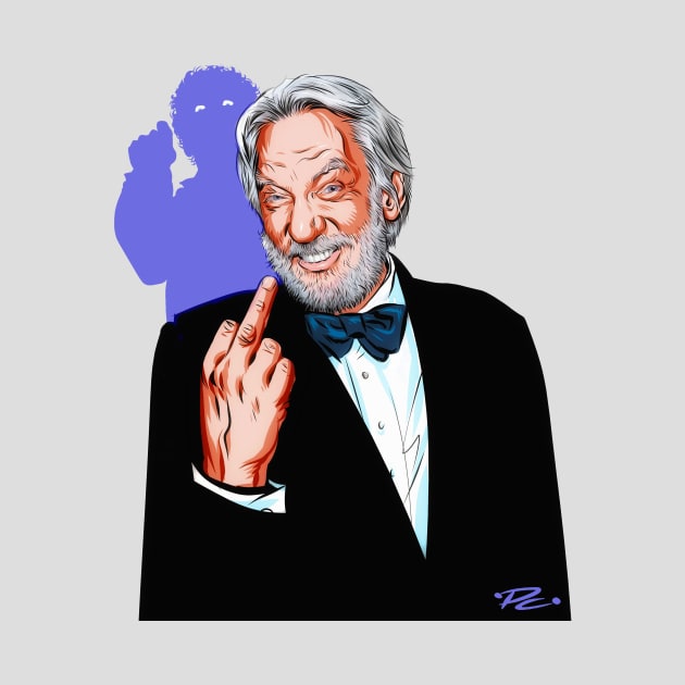 Donald Sutherland - An illustration by Paul Cemmick by PLAYDIGITAL2020