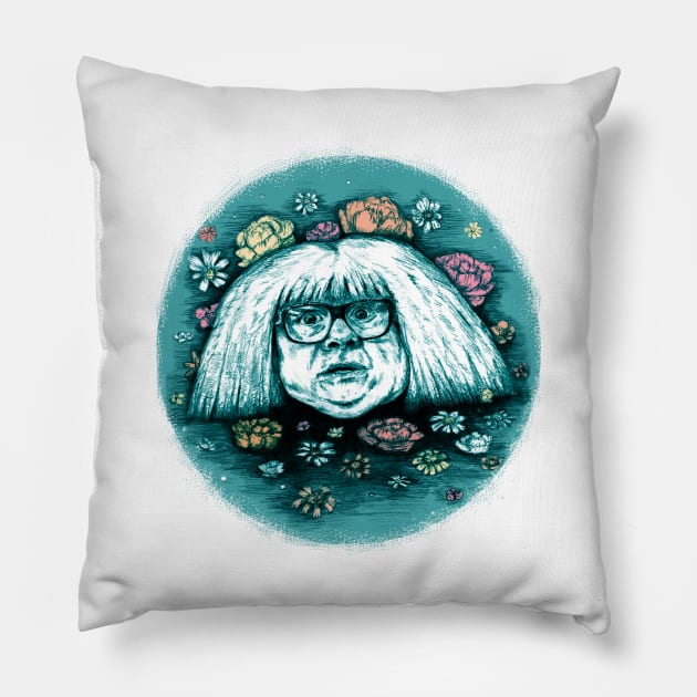 Ongo Goblogian - Danny Devito - It's Always Sunny Pillow by chrystakay