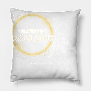 Solar Eclipse August 2017 Tennessee Pillow