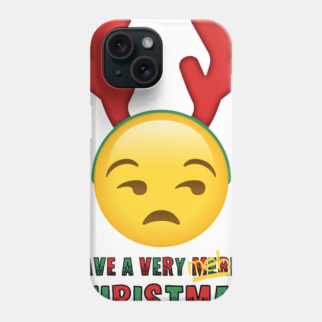 Meh-ry Christmas Phone Case by AngoldArts