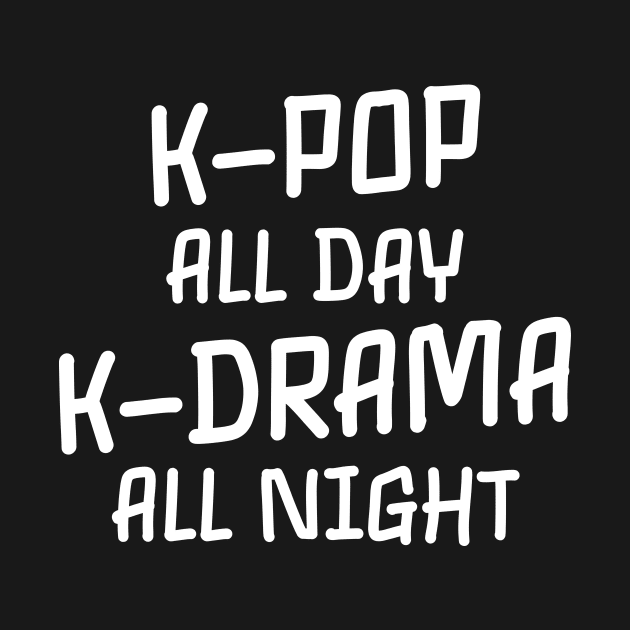 K pop allday k drama all night by furtiwano