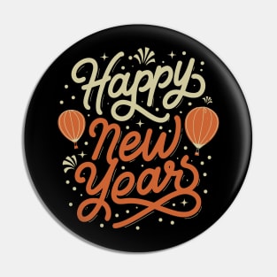 " Happy New Year " Pin