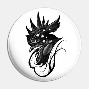 dark Rooster Pin