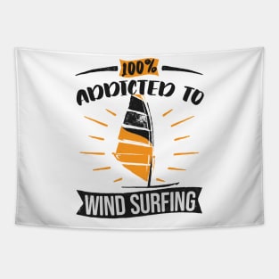 Windsurfing Windsurf Surfboard Surfer Tapestry