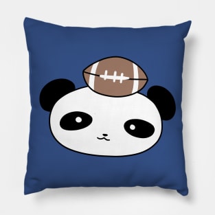 Football Panda Face Pillow