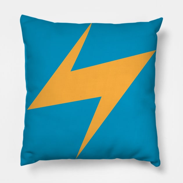 Static Shock Pillow by Ryan