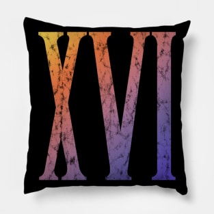 Final Fantasy XVI Roman Numerals Pillow