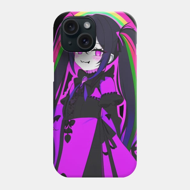 Gothic Lolita Rainbow Phone Case by DeathAnarchy