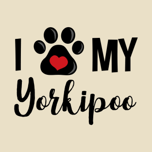 I Love My Yorkipoo T-Shirt