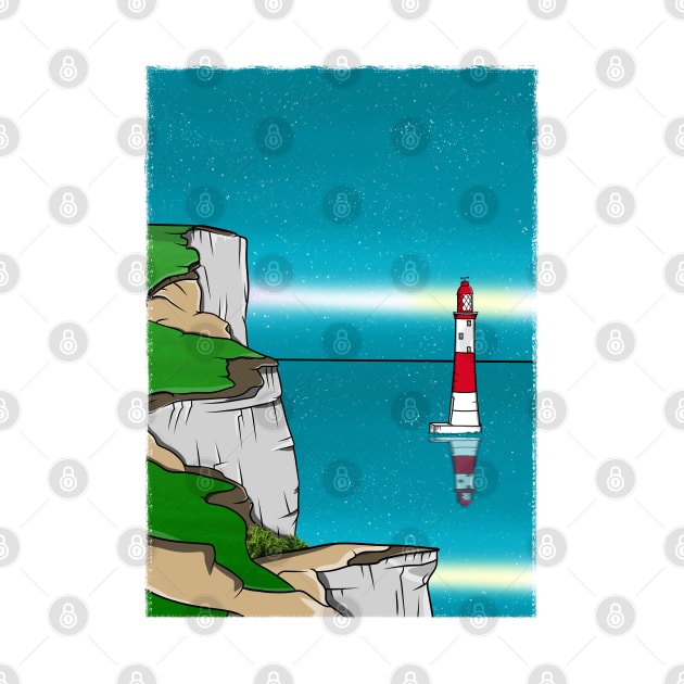 Beachy Head lighthouse England by mailboxdisco