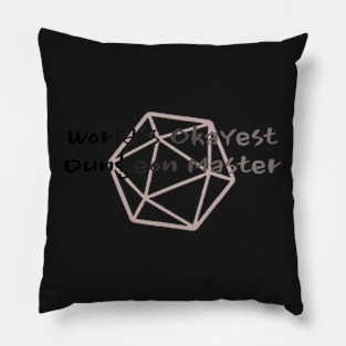 World's Okayest DM ver.2 Pillow