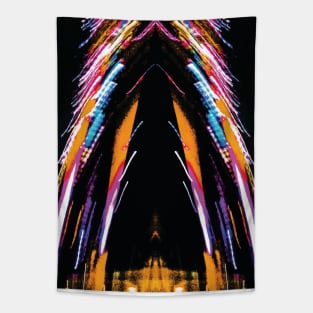 Fluorescent Cathedral Tapestry