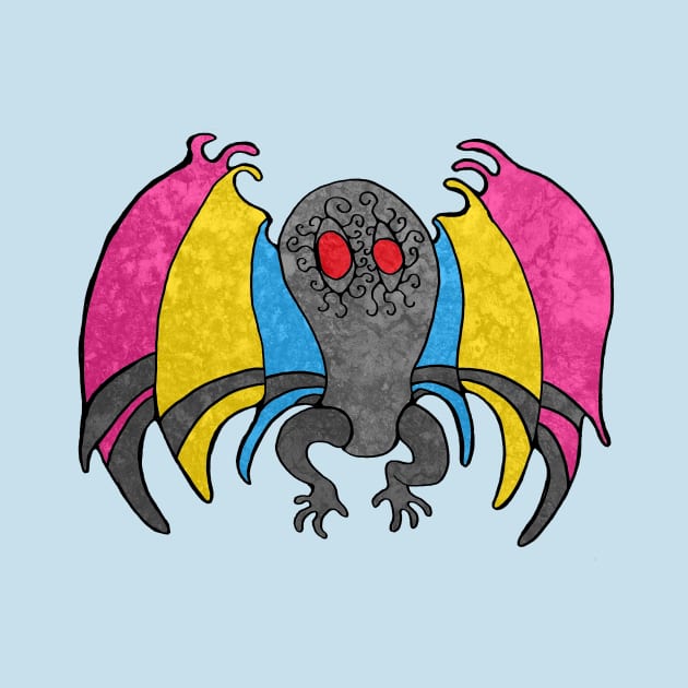 Pansexual Mothman by NocturnalSea