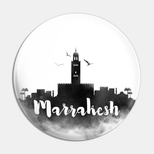 Marrakesh watercolor Pin