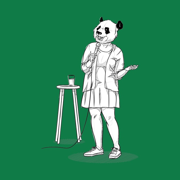 The Standup Panda by joshua.scheide@protonmail.com