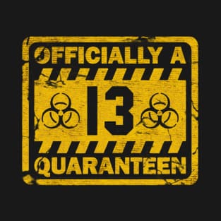 biohazard a Quaranteen 13th T-Shirt