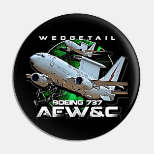 Boeing E-7 Wedgetail AEW Royal Australian Air Force Aircrat Pin