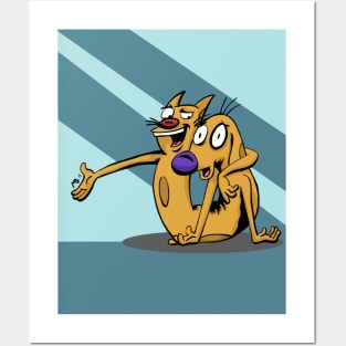 Catdog Cartoon Posters for Sale