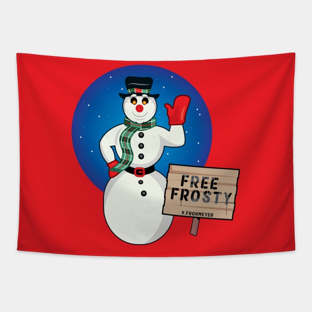 Free Frosty From The Kranks Tapestry by Gimmickbydesign