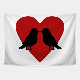 Love birds Tapestry