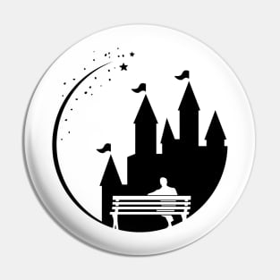 Here With the Magic Icon Pin