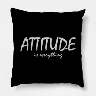 'Attitude Is Everything' Cancer Awareness Shirt Pillow