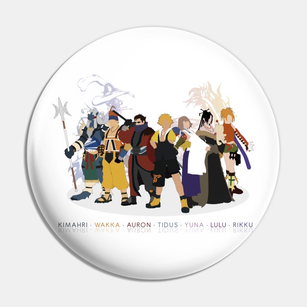 Final Fantasy X Pin by degdesign