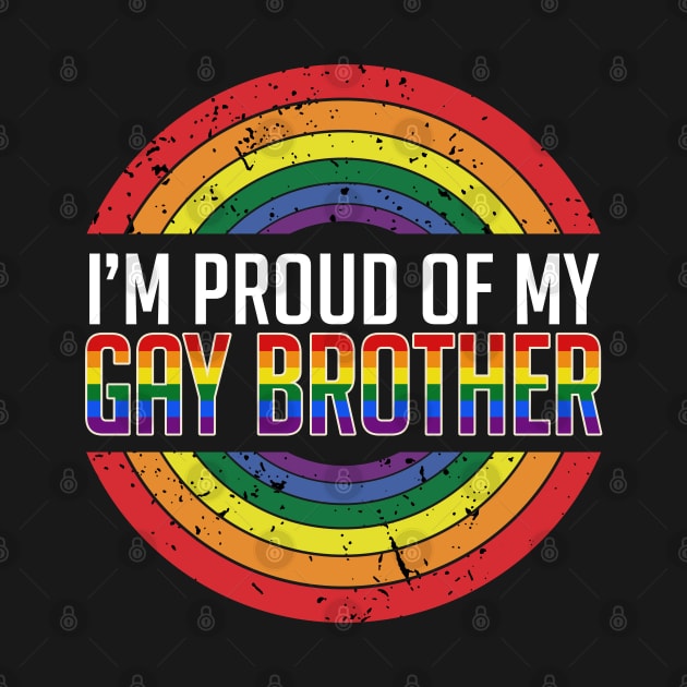 I'm Proud Of My Gay Brother by Luna Illustration